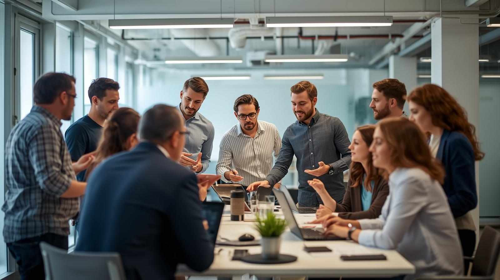 The Entry Pass team collaborating